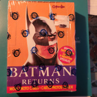 1992 O-PEE-CHEE BATMAN RETURNS Boite Scellée.