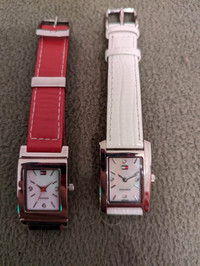 2 montre HILFIGER 2 couleur  et 1 daniel david ET 2