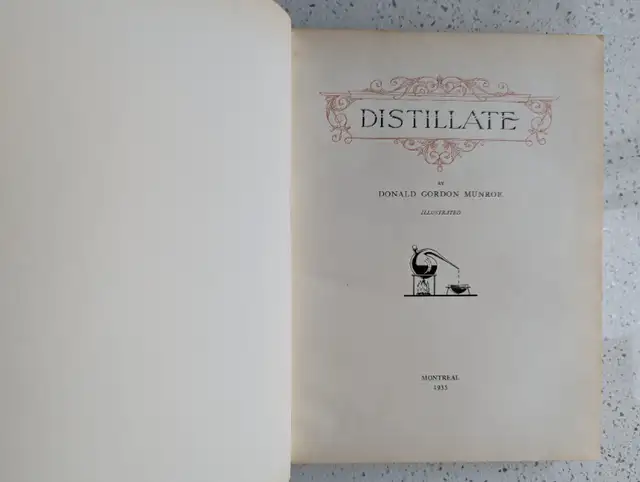 DISTILLATE Vintage Art Book Limited Print from Montreal Canada in Arts & Collectibles in Markham / York Region - Image 4