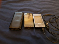 Two old smartphones for sale, AS IS