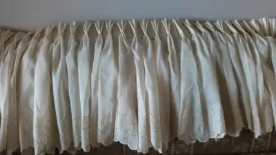 Drapes with valance, View more