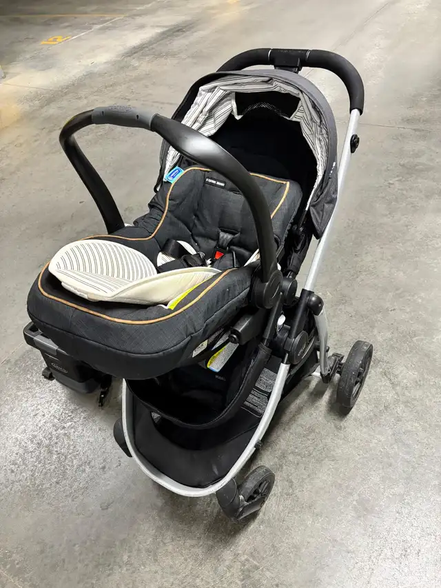 Stroller and car seat assembly - Graco in Strollers, Carriers & Car Seats in Laval / North Shore - Image 4