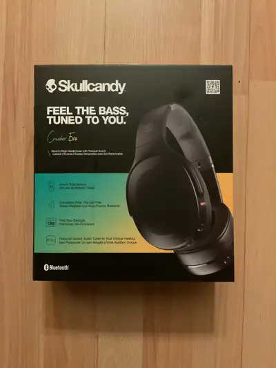 Skullcandy Crusher evo  Headphones 40 hour battery life, View more