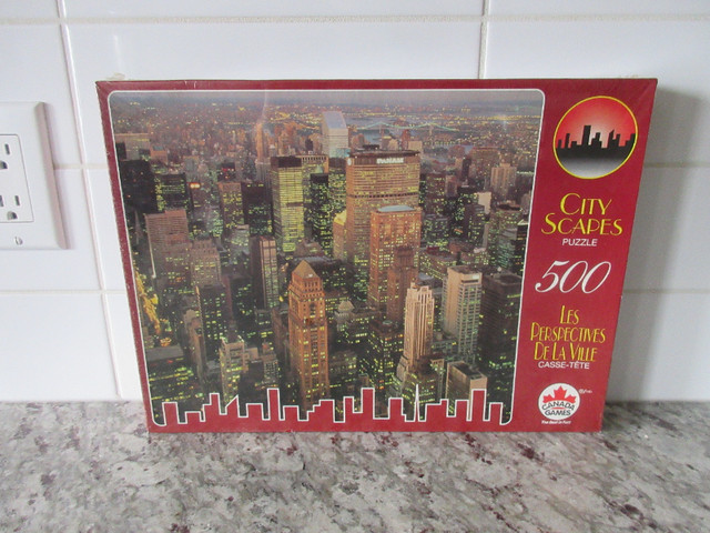 *New* City Scapes 500 Piece Puzzle in Toys & Games in Edmonton - Image 2