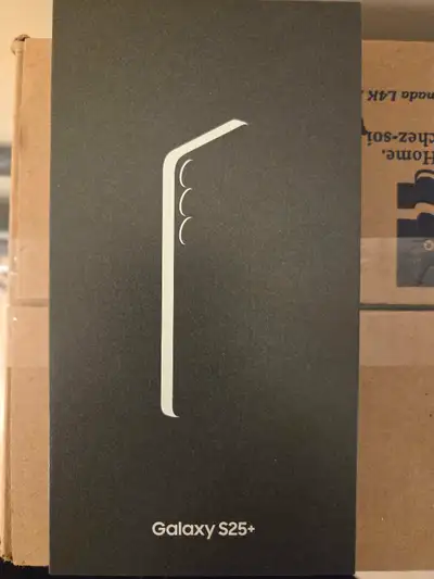 Brand new Samsung Galaxy S25 plus, Blueblack colour, 256gb, sealed. Price is firm