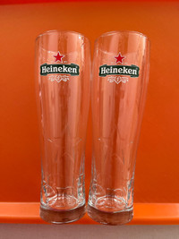 Heineken Beer glasses 