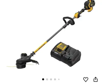 DeWalt DCST970 (Type 2) is a 60V MAX* FLEXVOLT Brushless Cordlessy String Trimmer. It features a gea...