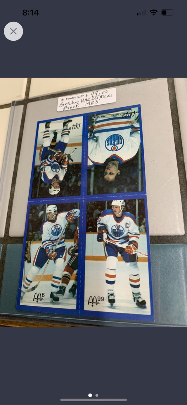 Wayne Gretzky COLLECTIBLES Memorabilia OILERS Showcase 305 in Arts & Collectibles in Edmonton - Image 4