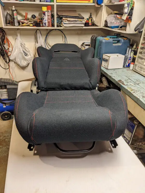 Driver's Tanaka Black Cloth Racing Seat for Honda & Acura in Other Parts & Accessories in Edmonton - Image 5