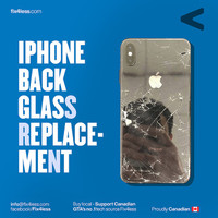 BACKGLASS REPAIR FOR IPHONES AND SAMSUNG
