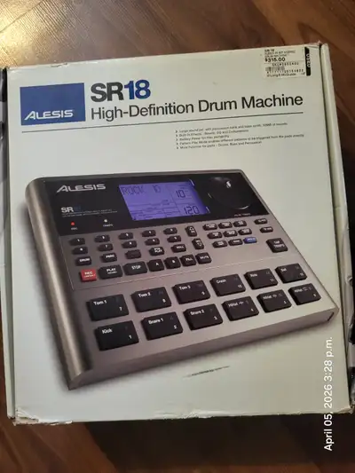 Alesis SR18 durm machine in great condition. $225.00 OBO Check out my other ads