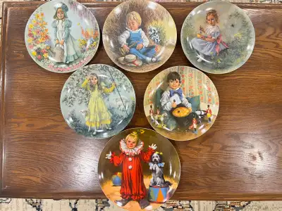 Mother Goose by John Mc Clelland Plate Collection + BONUS PLATE, View more