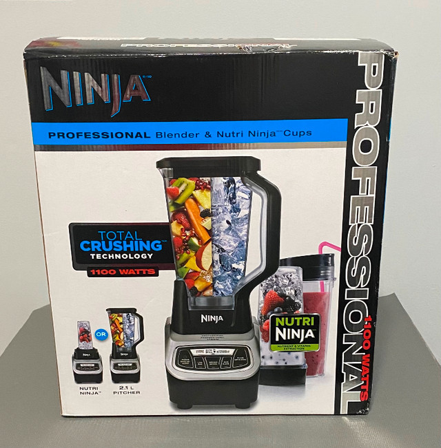 Ninja blender in Processors, Blenders & Juicers in Lloydminster - Image 4
