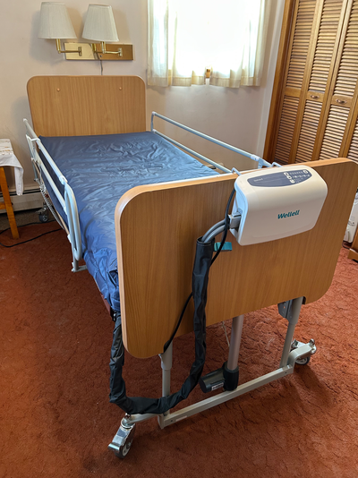 Hospital Bed and Therapeutic Air Mattress, View more