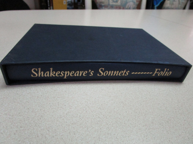Shakespeare’s Sonnets & A Lover’s Complaint Folio Society 2006 W in Fiction in Edmonton - Image 4