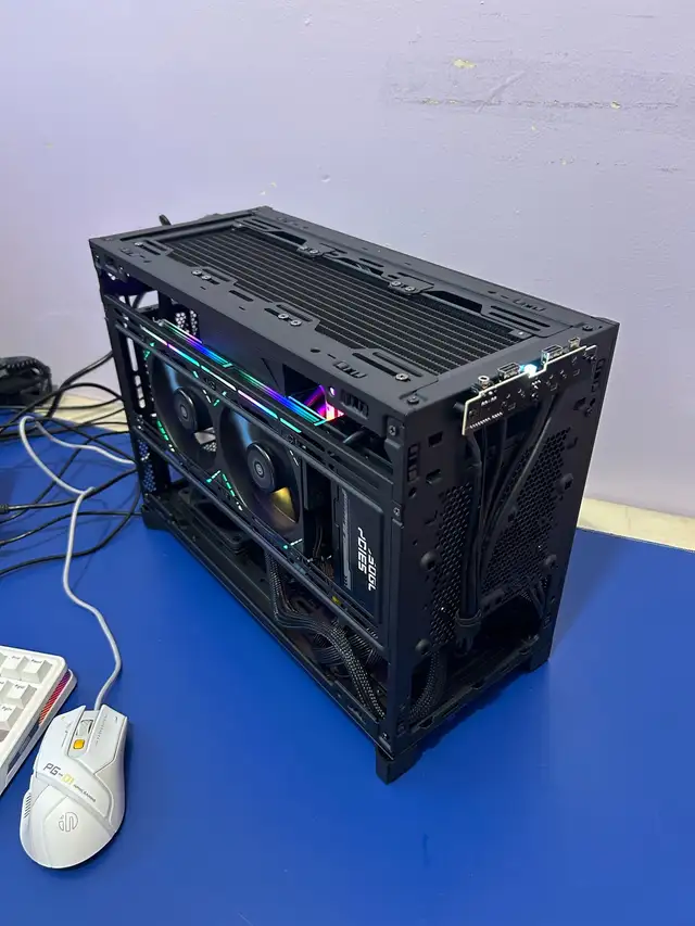5070 Ti+7800X3D. SFF mATX desktop gaming PC. NEW. Not used. Mont in Desktop Computers in Ottawa - Image 10