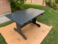 Solid Wood Patio Table / Outdoor Table