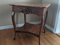 Table antique en bois – Vintage wood table