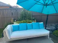 High-End Dedon Brand Outdoor Couch