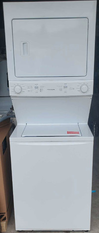 FRIGIDAIRE 27" stackable washer and dryer for sale:*&gt;