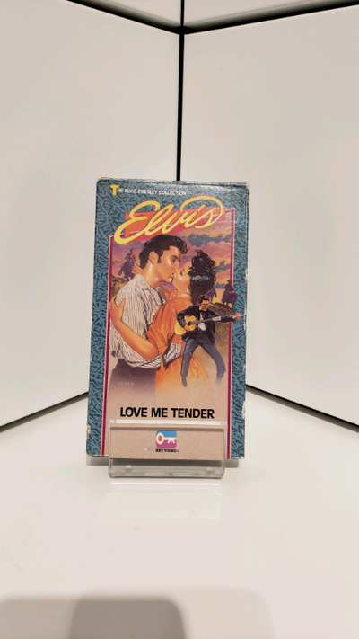 Selling my Rare ELVIS PRESLEY COLLECTION LOVE ME TENDER VHS FILM VIDEO TAPE 1987 FOX Step into a Tim...