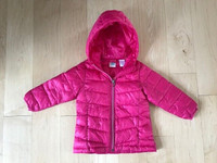 Manteau mi-saison rose - 12 mois / mid season coat