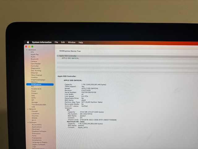 5K 40GB 27” iMac i7 1TB SSD 2017 Apple Desktop 8GB GPU  in Desktop Computers in Markham / York Region - Image 4