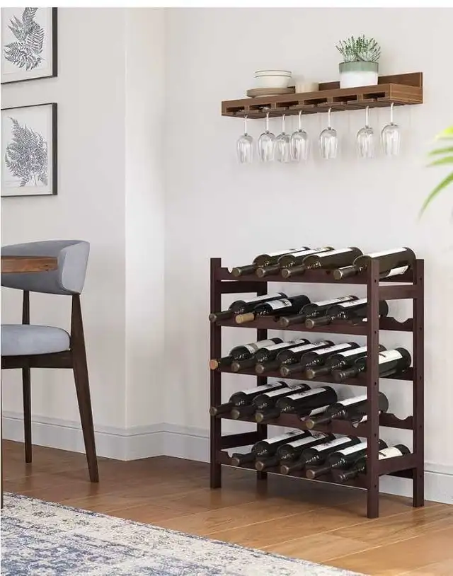 SONGMICS Wine Rack in Bookcases & Shelving Units in Oshawa / Durham Region - Image 2