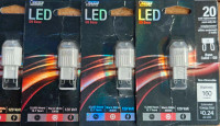 FS: 4x rarely used G9 LED bulbs 20w equivalent at just 2w