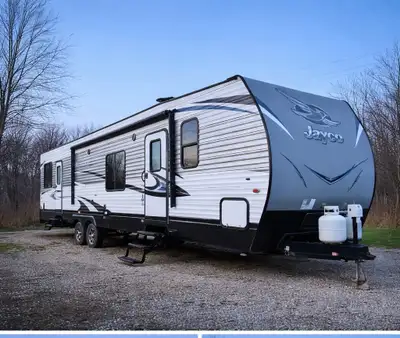 Jayco octane SL 312 Toy hauler with ramp door Upgraded leaf springs Checked for seals and leaks year...