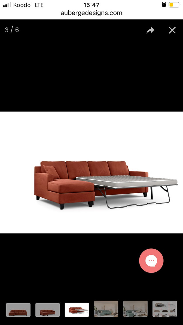 Divan Auberge Design haut de game  dans Sofas et futons  à Sherbrooke