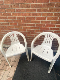 White Indoor or Outdoor Chairs On Sale!!!