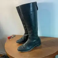 Coach leather boots (femme)