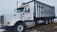 Peterbilt with H&S silage box
