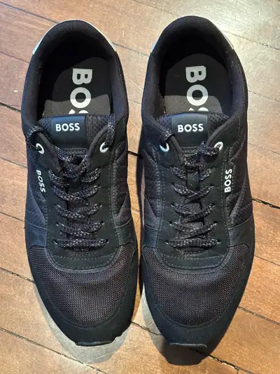 Hugo Boss Trainers Running Shoes Baskets Chaussures Excellent Size 10 grandeur