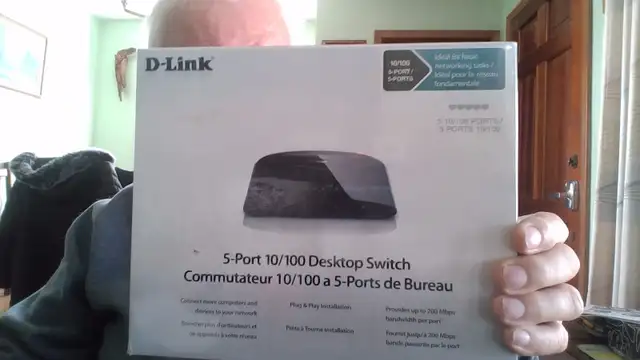D-Link 5-Port 10 100 Desktop Switch in Networking in Leamington - Image 2