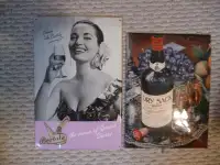 Dry Sack Sherry + Bertola Sherry vintage signs 1970s