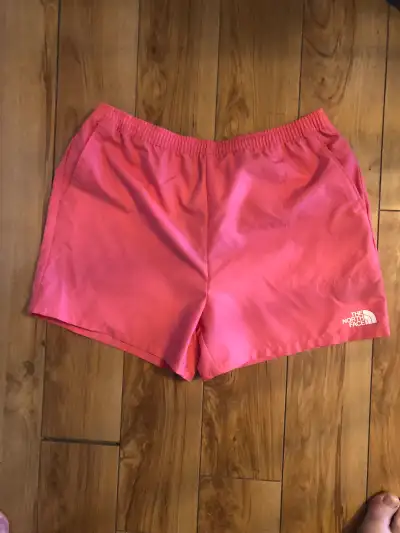 Great shorts for beach or water activities. Quick-drying material. Two front pockets. Girls' Size 18...