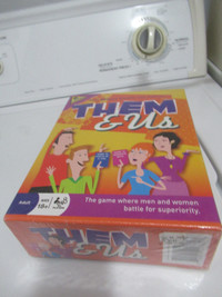 FS: New  Adult Board Game:  Them and US