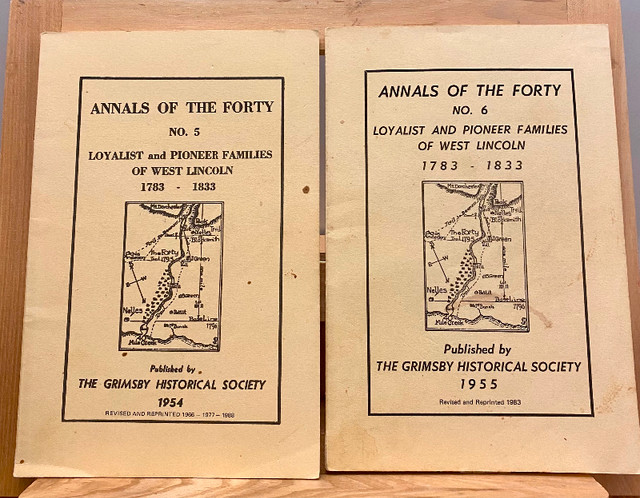 Annals of the Forty by the Grimsby Historical Society in Non-fiction in Oshawa / Durham Region - Image 3