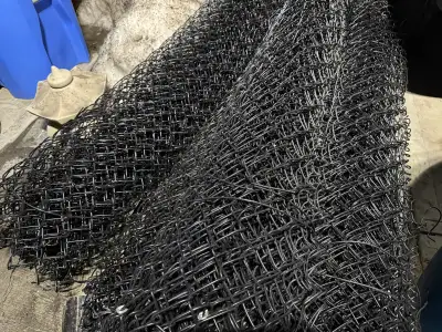 black chain link Fence 6 ft, View more