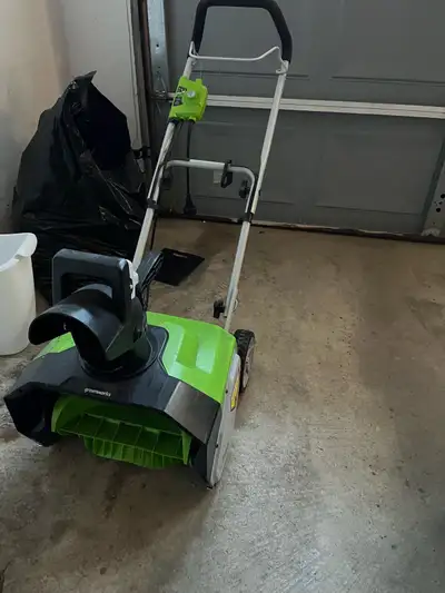 Greenworks Snow Thrower, View more