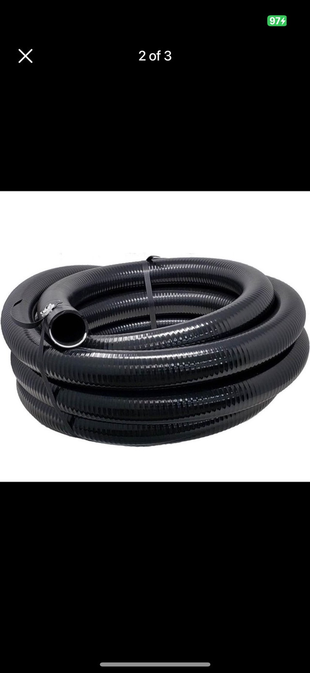 Sealproof Flexible PVC Pipe, Pond Hose, Pool and Spa Tubing, Bla in Hand Tools in Hamilton - Image 2