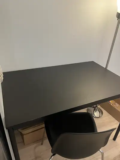 IKEA black dining table, View more