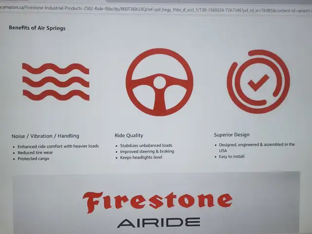 Firestone Ride-Rite Air Spring Kit in Other Parts & Accessories in Owen Sound - Image 9
