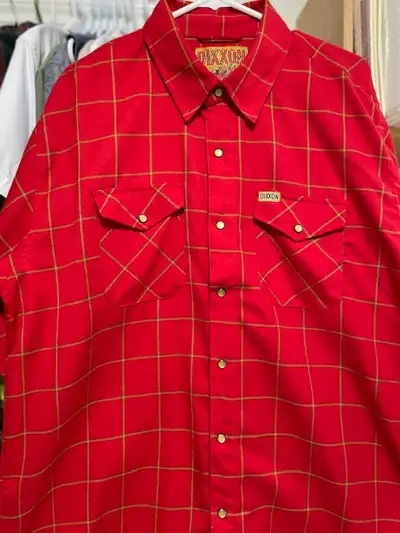DIXXON FLANNEL SHIRT "DOOMSDAY", SIZE XL, LIKE NEW, View more