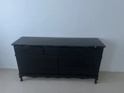 Black dresser , View more