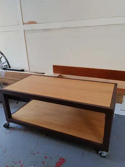 Industrial style coffe table, View more