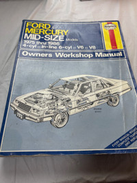 HAYNES 1975-1986 FORD & MERCURY MID-SIZE MODELS #M1559