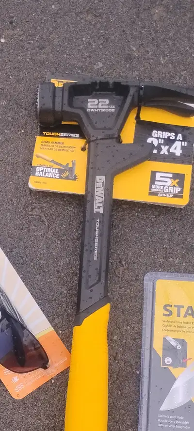 DeWalt 24 oz demolition hammer, View more